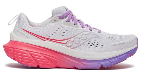 Saucony Guide 18 Scarpe da corsa da donna Bianco/Rosa/Viola