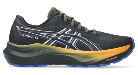 Zapatillas de running Asics GT-2000 14 GTX Negro/Caqui/Naranja Hombre