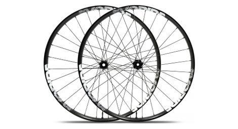 Paire de roues Evoride EvoCross 29 - Blanc - 1292gr - 15x110 / 12x148 - Shimano Micro Spline - 6 trous - 2026