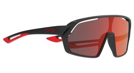 Kinderbrille azr pro race mini schwarz mit rotem glas