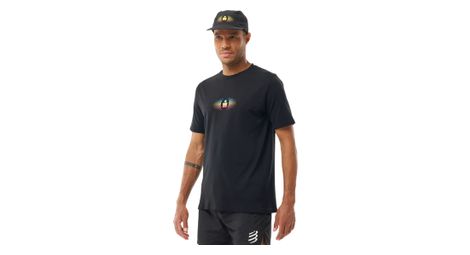 Camiseta Compressport Training Ironman 2026 negra para hombre