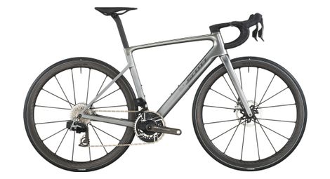 Bicicletta da strada Scott Addict RC Ultimate Sram Red AXS 12V 700 mm Argento Cromo 2027