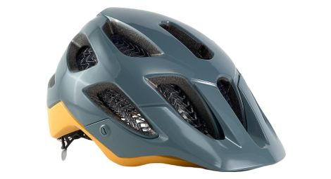 Casque vtt bontrager blaze wavecel battleship bleu/jaune