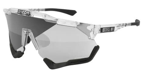 Scicon sports aeroshade xl lunettes de soleil de performance sportive (scnpp silver fotocromic/briller)