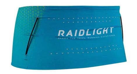 Ceinture raidlight stretch 4 pockets france bleu vert