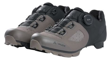Chaussures de velo vaude mtb kuro tech noir gris