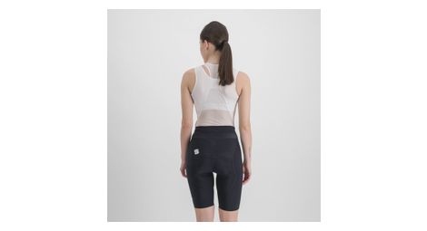 Kurze Damen Tragerhose Classic Schwarz