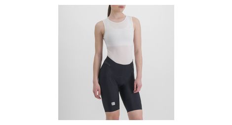Kurze Damen Tragerhose Classic Schwarz