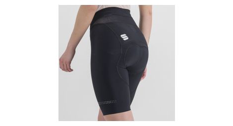 Kurze Damen Tragerhose Classic Schwarz