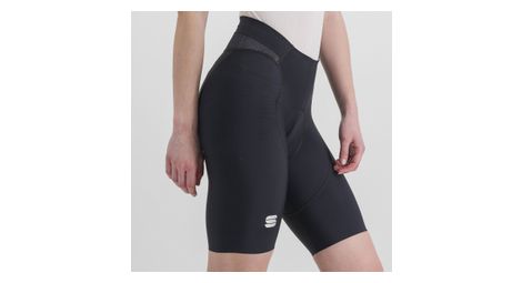 Kurze Damen Tragerhose Classic Schwarz