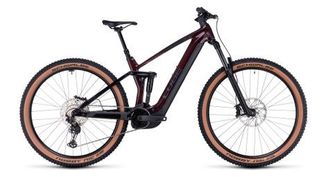 Cube stereo hybrid 140 hpc race 750 elektrisch volledig geveerd mtb shimano deore xt 12s 750 wh 29'' liquid red 2024