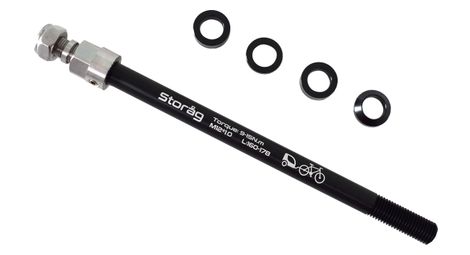 Adaptateur d'axe traversant Storag M12x1.0