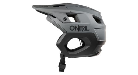 Casco O'Neal Trapper Gris Sólido Negro
