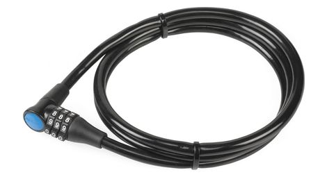 Antivol cable xlc co c14 8x1200mm noir