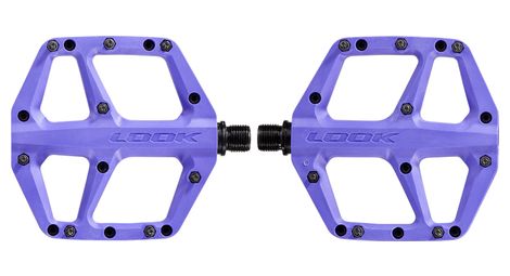 Paire de pedales plates look trail fusion violet