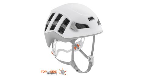 Casque d'escalade petzl meteor blanc gris