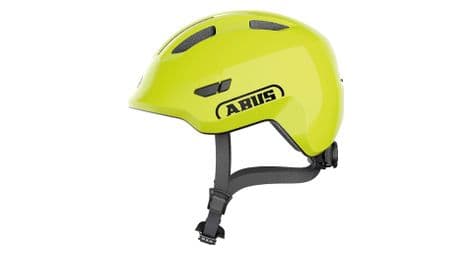 Abus casque vélo smiley 3.0 jaune brillant