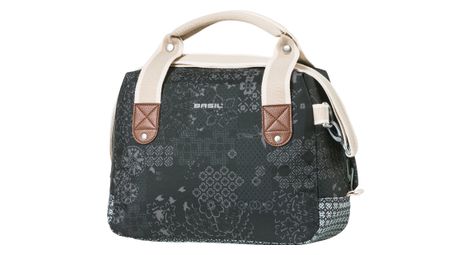 Bolsa de manillar basil boheme city kf 8 litros carbón