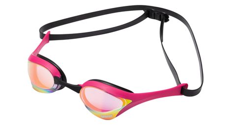 arena cobra ultra swipe mirror pink swimming goggles
