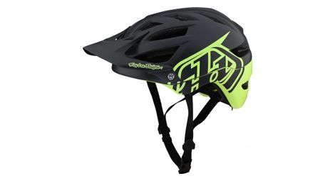 Casque troy lee designs a1 mips classic gris vert