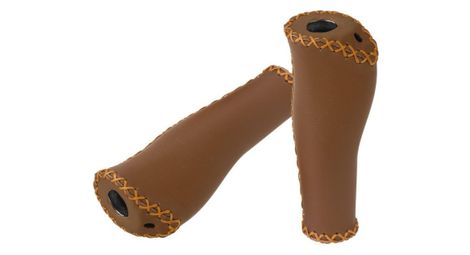Poignee ergonomiques xlc marron