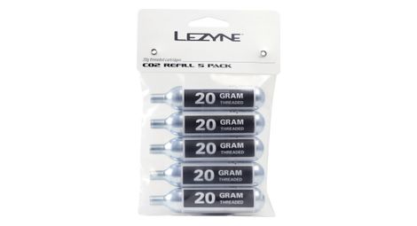 Lezyne 20 g CO2-Kartuschen (5 Stück)