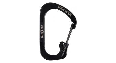 Mousqueton carabiner slide lock taille 3 noir - nite ize