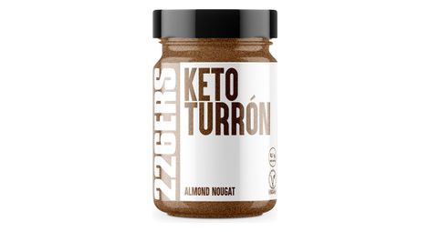 226ers keto butter turron almond nougat spread 350g