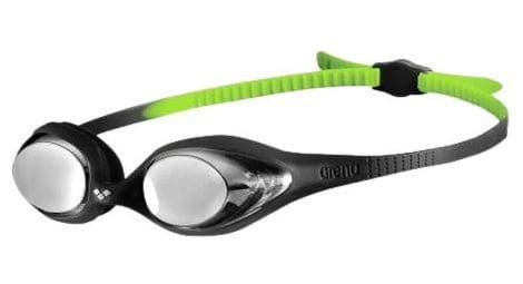 Lunettes de natation arena jr mirror noir / vert