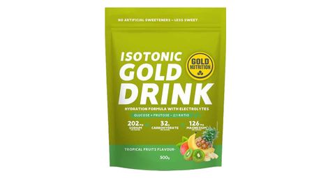 Boisson isotonique GoldNutrition Isotonic Gold Drink Tropical - 500g