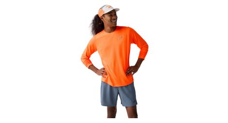 Maillot manches longues brooks atmosphere 3.0 orange homme