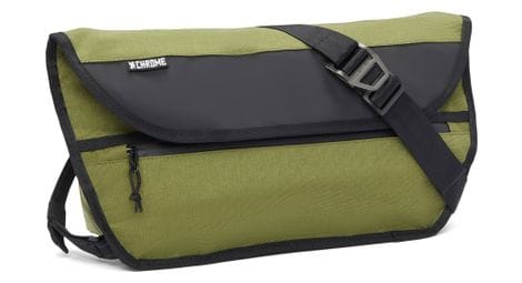 Sac bandoulière chrome simple messenger vert noir