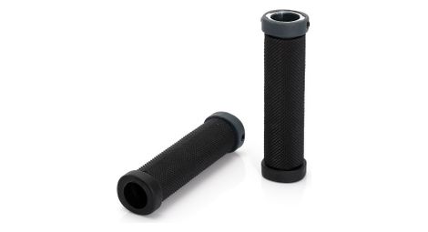 Xlc paire de grips lock on 130mm noir