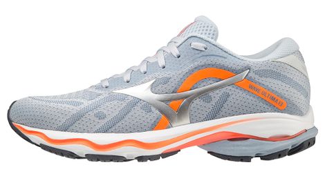 Chaussures de running femme mizuno wave ultima 13 gris orange