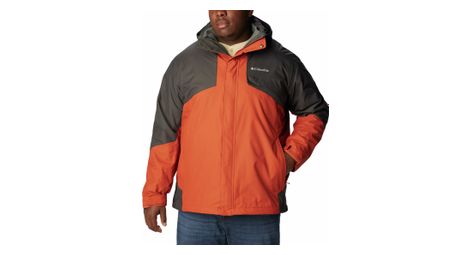 Veste impermeable 3 en 1 columbia bugaboo ii orange marron