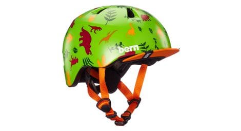 Casque bern tigre vert dino