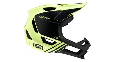 Casco integrale 100% trajecta fidlock ltd giallo / nero