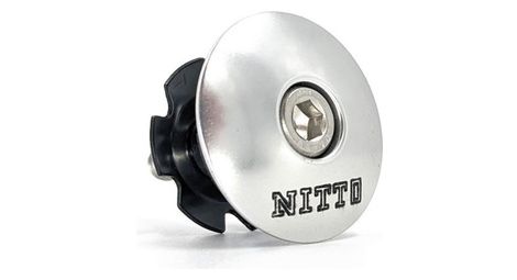 Potence vélo - stem cap silver stemcap-s - couleur argent - nitto