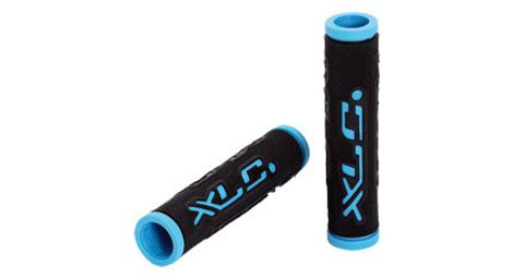 Xlc paire de grips kraton noir bleu