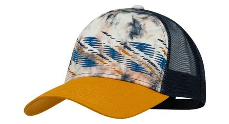 Casquette buff trucker darix multi jaune bleu