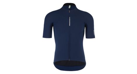 Maillot manches courtes q36 5 pinstripe pro bleu navy