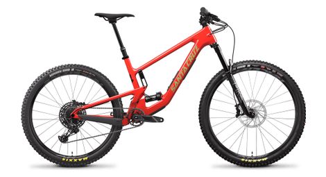 Santa cruz 5010 carbon c volledig geveerde mountainbike sram nx eagle 12v 29''/27.5'' (mx) rood 2023