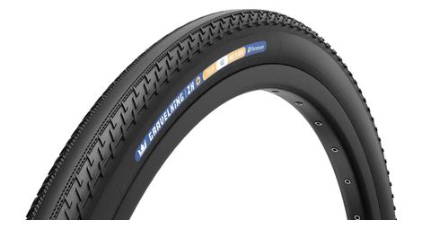 Pneu Gravel Panaracer GravelKing ZX+ 700 mm Tubeless Ready Souple ZSG Gravel Compound BeadLock TuffTex+ Noir