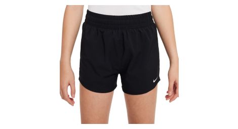 Pantalón corto nike dri-fit one high rise negro niña