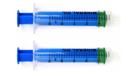 Elvedes syringe x2 for mineral oil