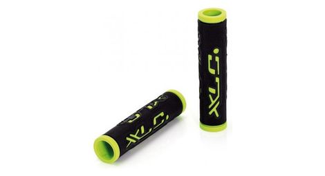 Xlc paire de grips kraton noir vert