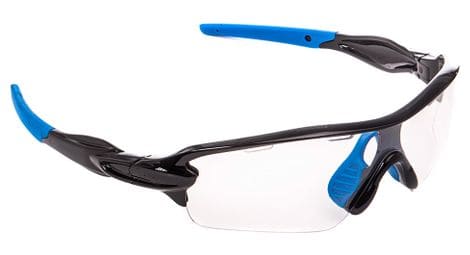 Paar neatt zwarte blauwe bril - heldere lens
