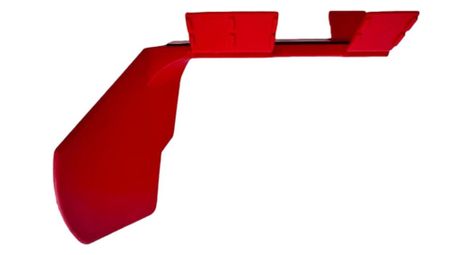 Red branchy derailleur guard