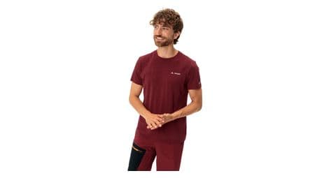 T-shirt technique vaude sveit rouge