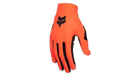 Gants longs fox flexair orange